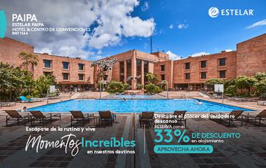 PROMO ESTELAR “33%OFF” Hotel ESTELAR Paipa Hotel & Centro de Convenciones Paipa